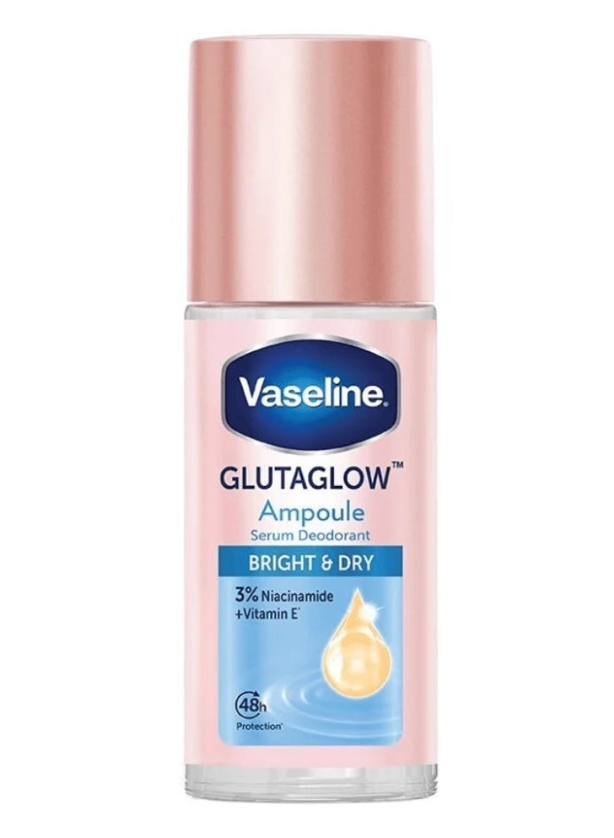 Vaseline Glutaglow Bright & Dry Ampoule Serum Deodorant - 45 ml - Image 4